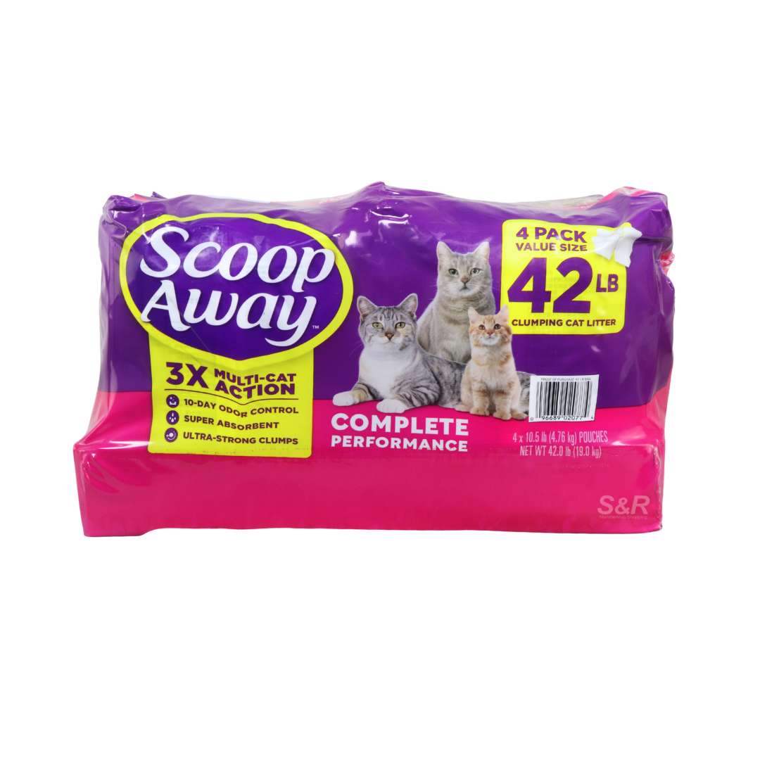 Scoop Away Scented Clumping Cat Litter 19kg